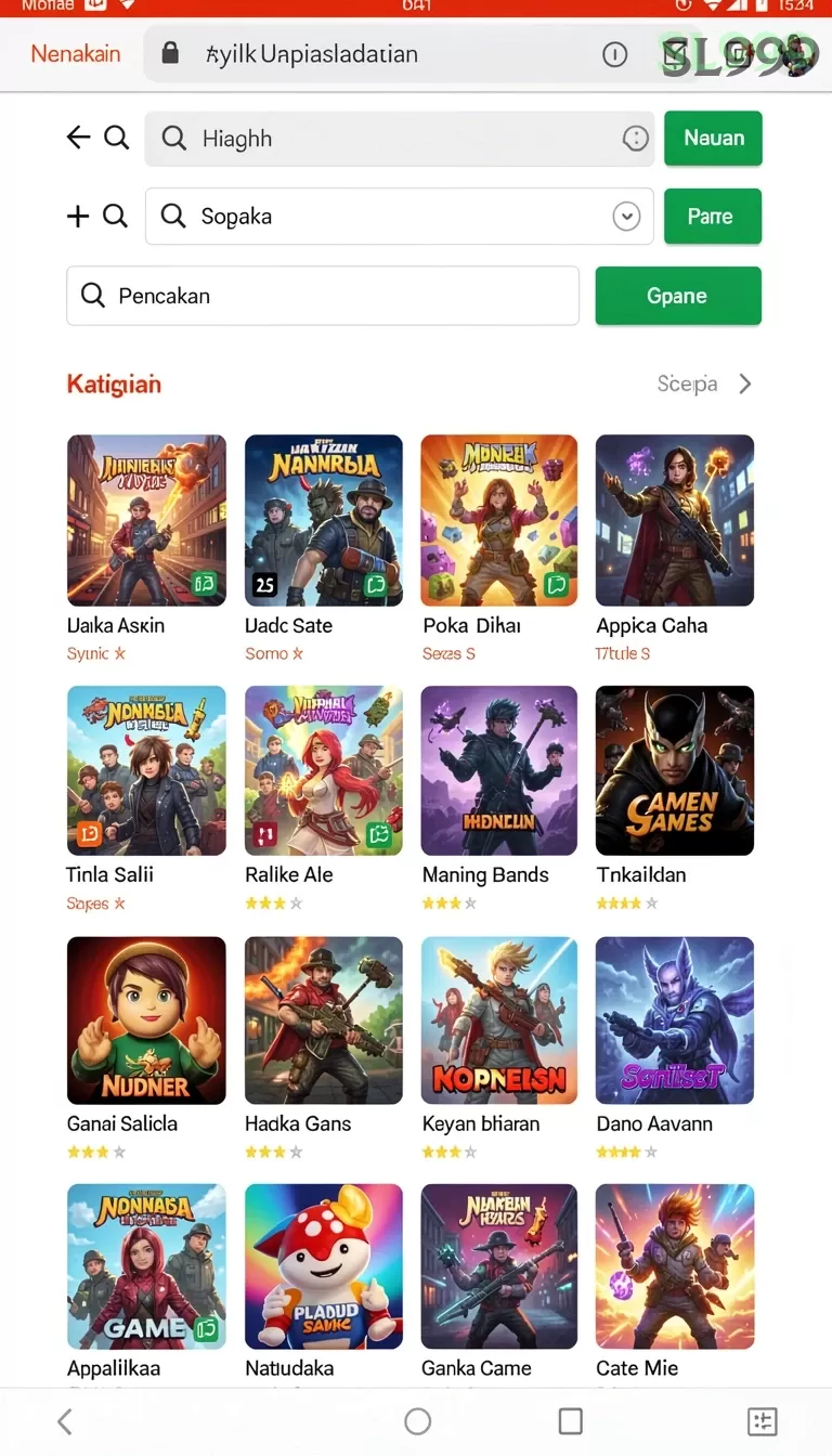Cuplikan layar ZK988 — aktivitas